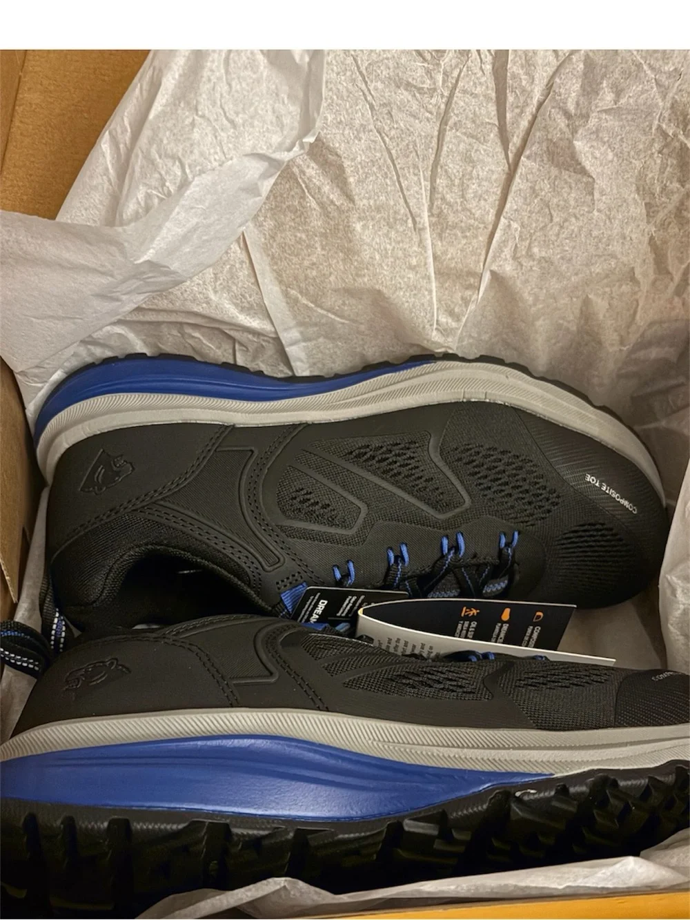 Herman Survivors Men's Cassle Composite Toe Work Shoes Size 7.5